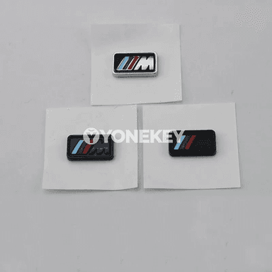BMW üçin rul merkezipenya: logotip stiker-bejzeg toplumy