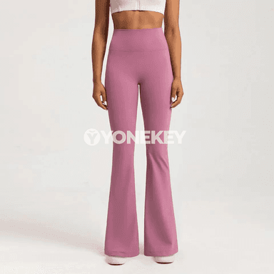 Aýal üçin ýokary boýunly giň balakly yoga legginsi, çeýe sport balagy