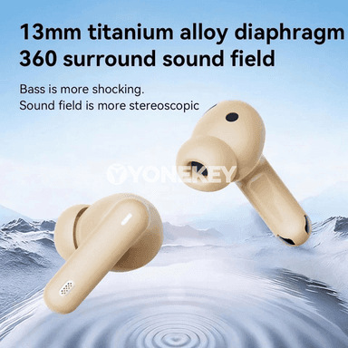 Simsiz Bluetooth naushnik TWS, displeýli, uzyn batareýaly, sport üçin