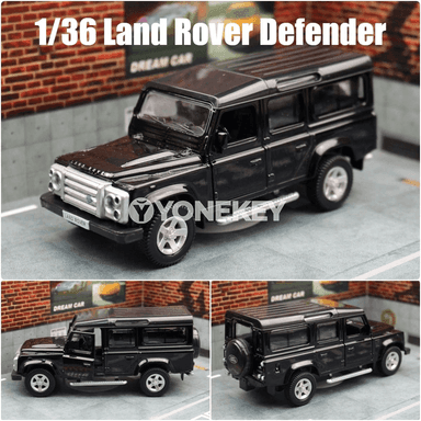 Land Rover Defender 1:36 metal model awtoulag, çekişli kolleksiýa oýnawajy