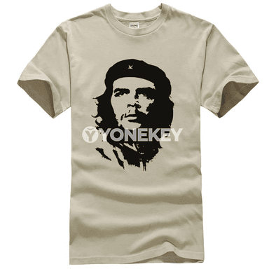 CHE GUEVARA erkekler üçin tomuslaýyn çaply 100% pagta futbolka