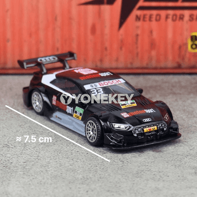 1:64 Audi RS5 DTM metal model awtoulag, kolleksiýa üçin