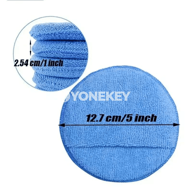 Awtoulag mumy üçin mikrofiber ellik-pad, arassalaýyş gubka