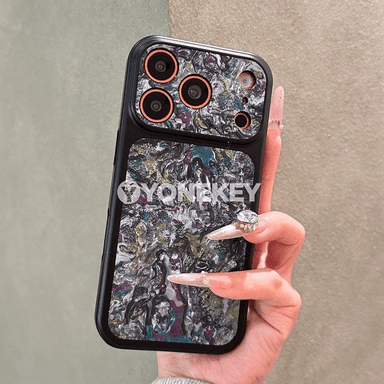 iPhone üçin akril şokdan goraýjy Candy görnüşli örtük
