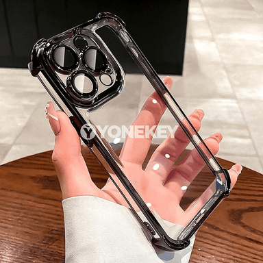 iPhone üçin metallaw çarçuwaly düşnükli zarba garşy gap