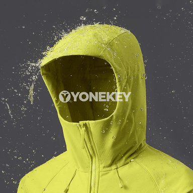 LNGXO uniseks suw geçirmeýän ýyly softshell jaket, gezelenç üçin