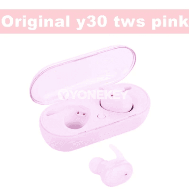 Y30 TWS simsiz Bluetooth naýşnikler, zarýad gaply