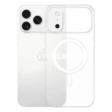 iPhone 11–17 üçin inçe mat hard PC Magsafe gorag kabygy