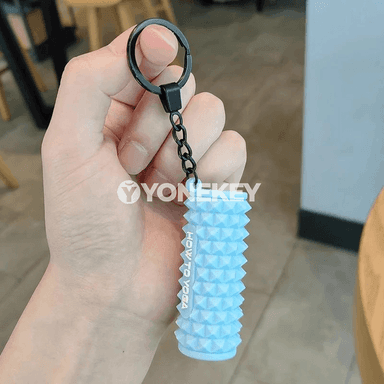 Ýoga brelok — 3D görnüşli sport açar halkasy, sumka üçin bezeg