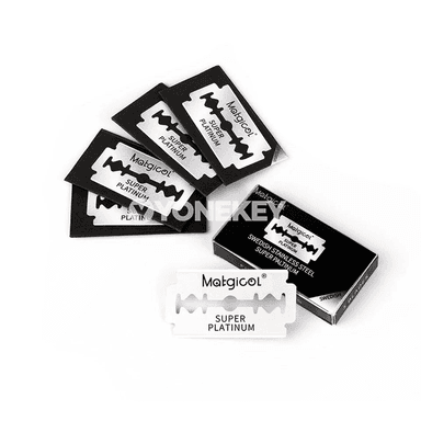 Iki gyrakly sakal razor paltalary, posylka 30/50/100 sany