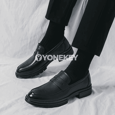 Erkekler üçin klassik brogues ofis aýakgaplary