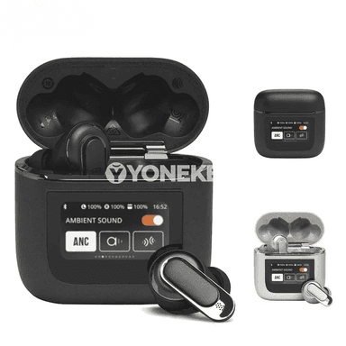 Original TWS Bluetooth simsiz nauşnikler, LED displeýli