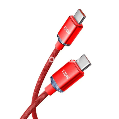 NNBILI 120W USB-C — Type-C çalt zarýad kabeli, güýçli