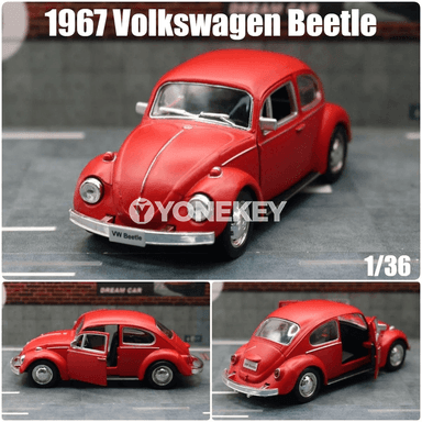 Volkswagen Beetle 1:36 metal model awtoulagy