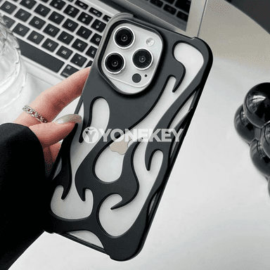 iPhone üçin inçe goragly kılıf, ýylylygy paýlaýan, dürli reňkde