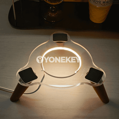 Harman Kardon üçin agaçly, süýşmeýän akustiki stend