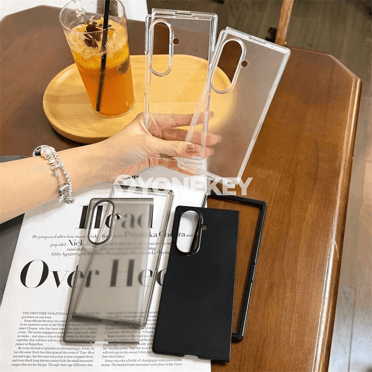 Samsung Galaxy Z Fold üçin ýuka mat örtük, güýçli goragly
