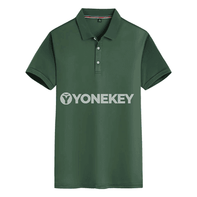 Erkekler üçin ýazky polo futbolka, gysga ýeňli, uly ölçegler