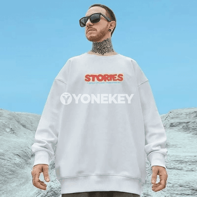 Erkekler üçin uly ölçegli gündelik sweatshirt, çaply, M-8XL