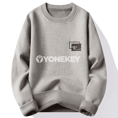 Erkekler üçin ýyly fleesli gündelik switer, sypaýy stil
