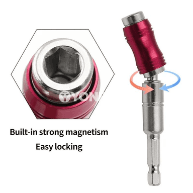 1/4 hex magnitli buraw ujy giňeldiji, çalt çalyşylýan tutawaç