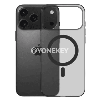 iPhone 11–17 üçin inçe mat hard PC Magsafe gorag kabygy