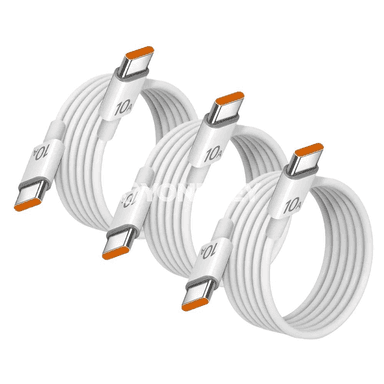 NNBILI 3 sany 120W Type-C çalt zarýad kabel toplumy