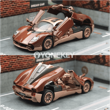 Pagani Utopia 1:32 metal awto modeli, ýagtylykly we sesli