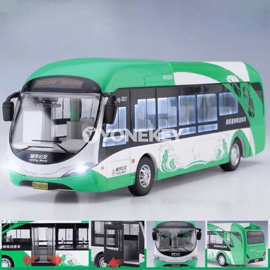 1:32 metal gyssy awtobus modeli, sesli‑yşykly, gapylary açylýar