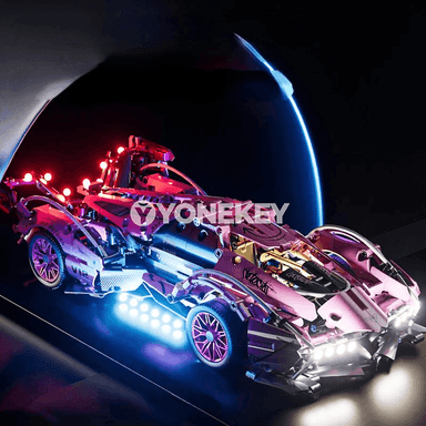 1:14 gülgüne gurluşyk blokly roadster, RC tehnologiýaly sport modeli