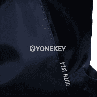 Erkekler üçin ýaz- güýz ýeňil ziperli stend-ýakaly jaket