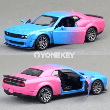Dodge Challenger SRT Jailbreak metal model awtoulag, 1:36