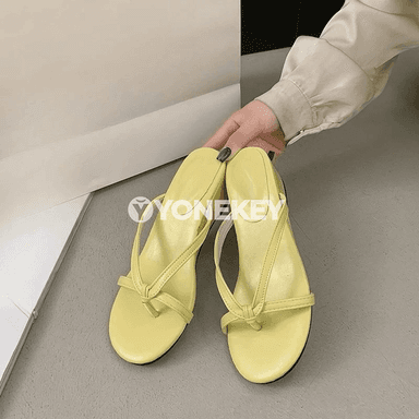 Zenanlar üçin tomus wedge şypbyklary, plýaž üçin ýeňil sandal