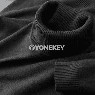 Erkekler üçin gyş-ýaz ýyly turtlenek switer, ýumşak trikotaž pulower