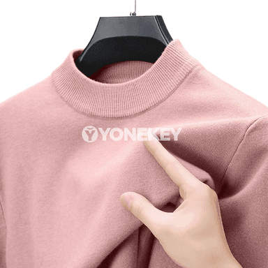 Erkekler üçin güýz-gyş ýarym turtlenek örme switer