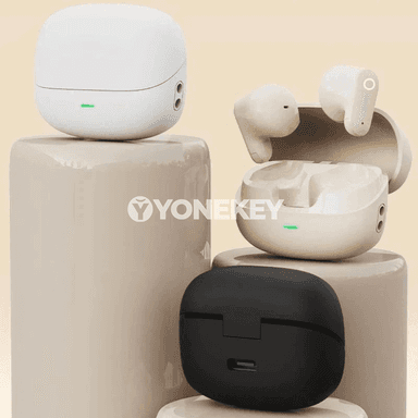 Mini simsiz Bluetooth gulakly nauşnikler, ses azaldyşly, mikrofonly
