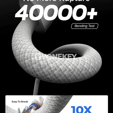 60W USB-C - USB-C çalt zarýad beriji kabel
