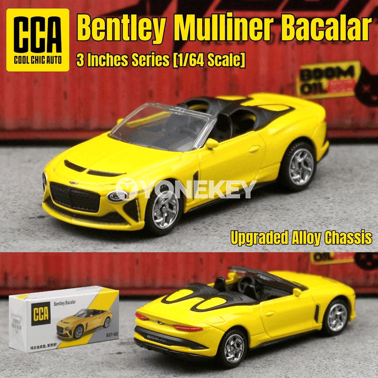 Bentley Mulliner Bacalar 1:64 metal maşyn modeli