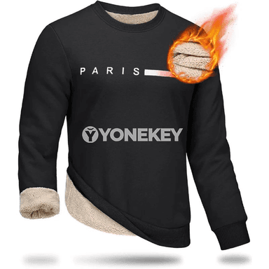 Erkekler üçin ýyly, galyň sweatshirt, gyş üçin rahat pulower