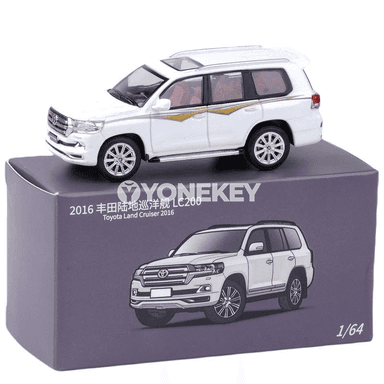 Toyota Land Cruiser LC200 1:64 metal model awtoulag — premium SUV