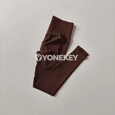 Aýal-gyzlar üçin ýokary bel seamless sport leggins, yoga we fitnes üçin
