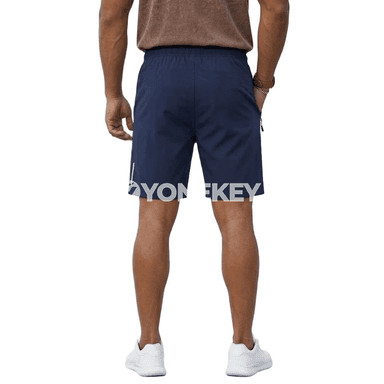 Erkekler üçin ýeňil sport şortikleri, çalt guradýan, jübülü