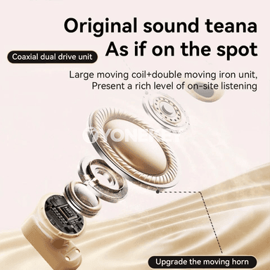 Simsiz Bluetooth in-ear nauşnikler, mikrofonly, ýokary ses hili