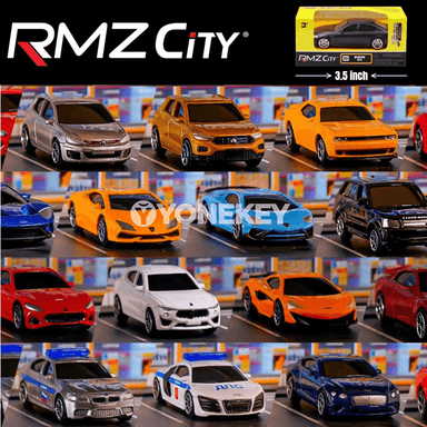 1:64 RMZ CiTY diecast metal awtoulaglar toplumy, kolleksiýa üçin