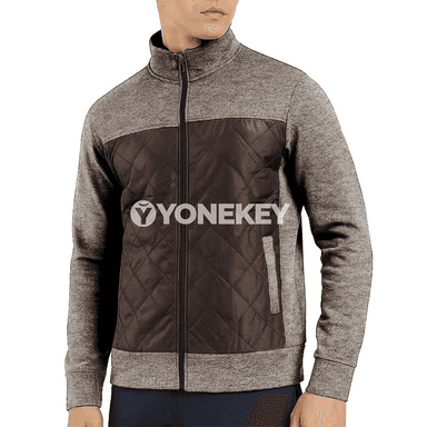 Erkekler üçin ýeňil zipli sport penjek, jübili ýyly köýnek