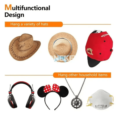 Şapka saklaýjy berkitme, 5/10 sany iz galdyrmaýan köp maksatly hook