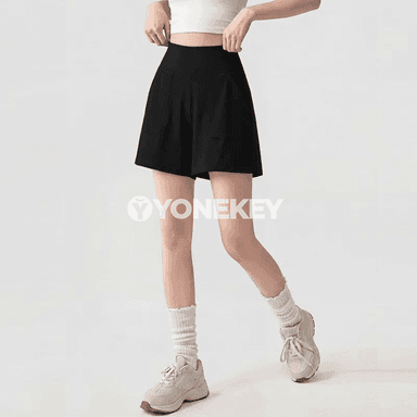 Zenanlar üçin ýokary bel yoga şorty, ýeňil we çalt guradýan