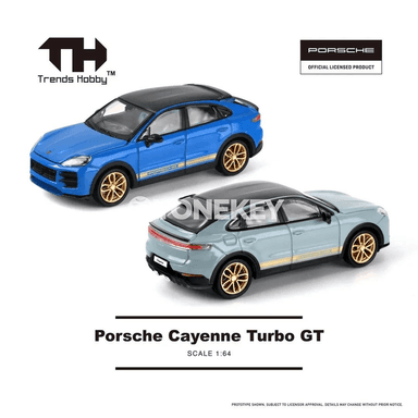 Porsche Cayenne Turbo GT 1:64 metal modeli, kolleksiýa oýnawaç awtoulag