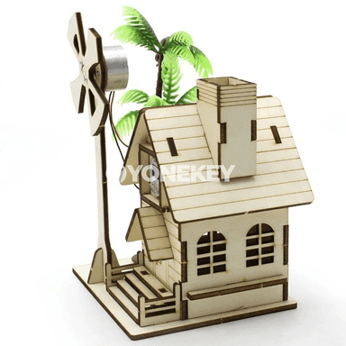 Çagalar üçin gün energiýaly ylmy DIY gurluşyk oýnawaçlary