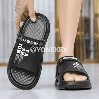Erkekler üçin EVA kenar şypbyklary, ýumşak we rahat